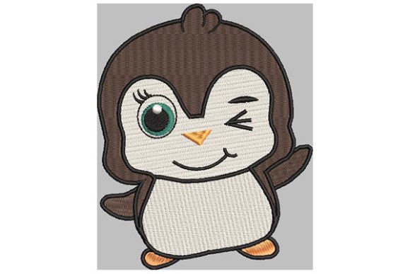 Baby Penguin Says Hi