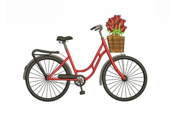 Bicycle with a Basket