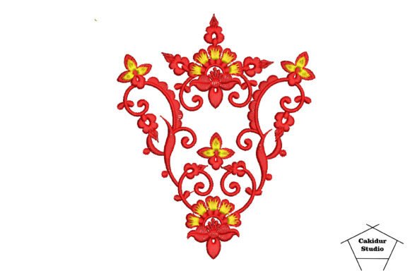 Chandelier: A Fresh, Classical Embroidery Design for Meaningful Gifts