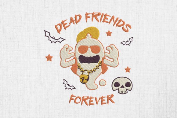 Dead Friends Forever Ghost Halloween