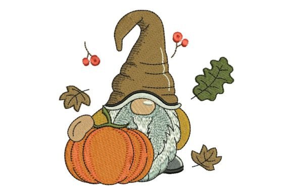 Fall Pumpkin Gnome