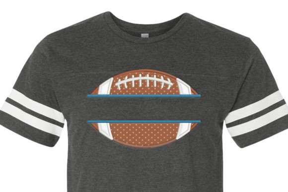 Football Split Applique
