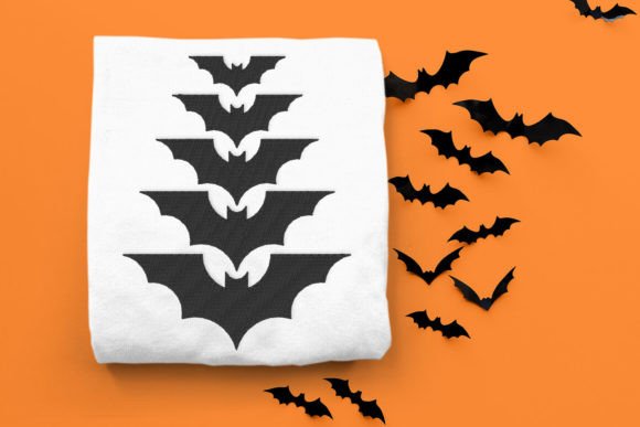 Gothic Bat Silhouette Mini