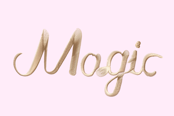 Magic Satin: Elegant Lettering for Meaningful Gifts