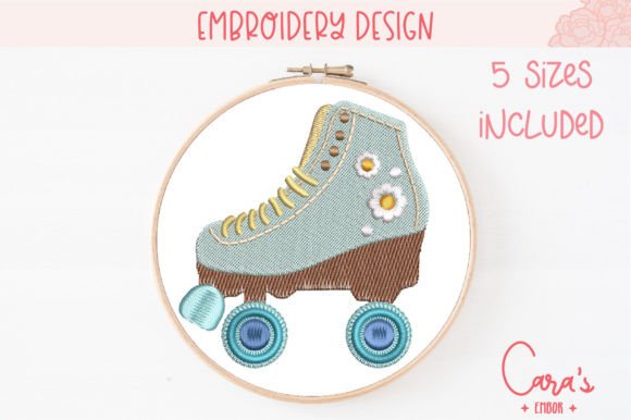 Margarita Roller: A Charming Embroidery Design for Personalized Gifts
