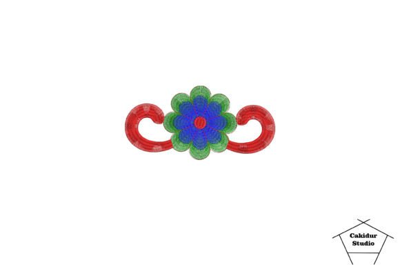 Red Wings Flower Border