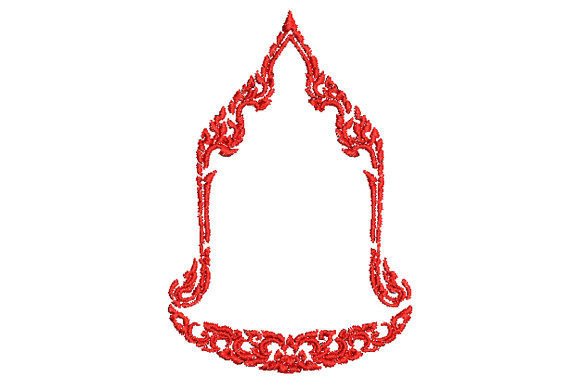 Sacred Thai Pattern Frame