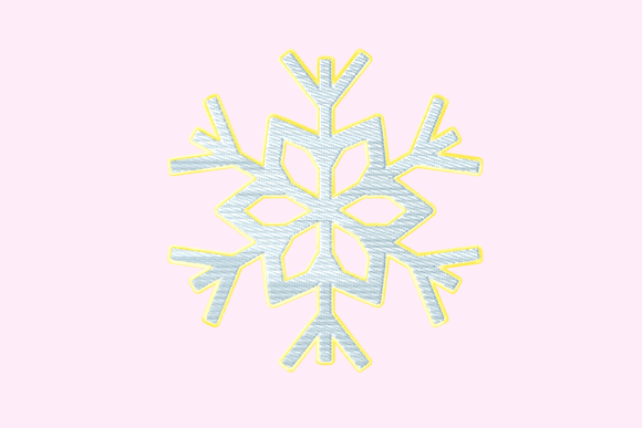 Soft Blue Snow Flake Review for Real Projects