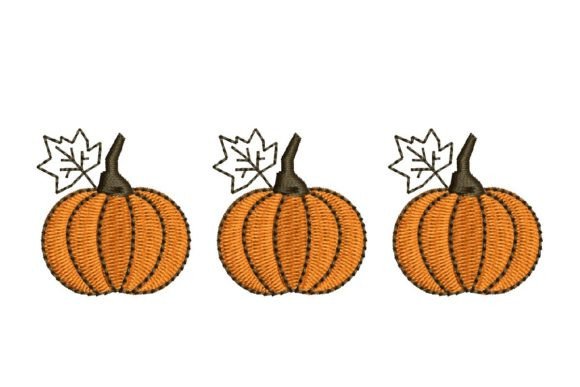 Three Pumpkins